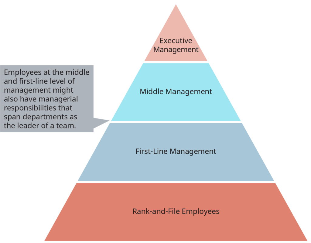 Levels of Management in a Firm