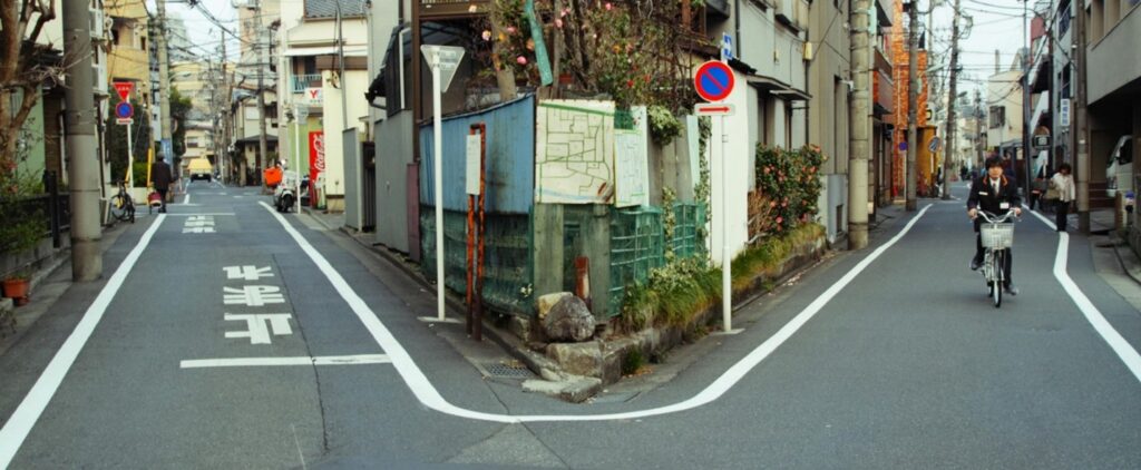 Intersection of two roads